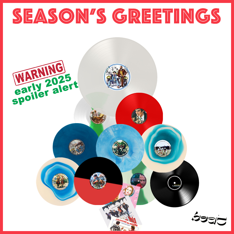 Season's greetings 2024/2025 - On-line shop closure dates