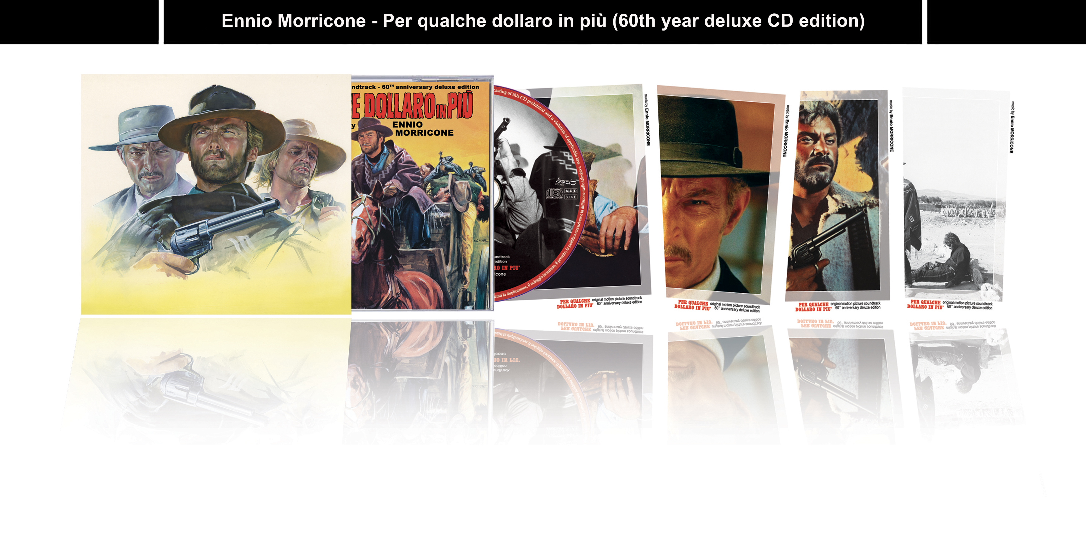 Ennio Morricone - Per qualche dollaro in più 60th anniversary deluxe CD edition