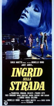 Ingrid sulla strada